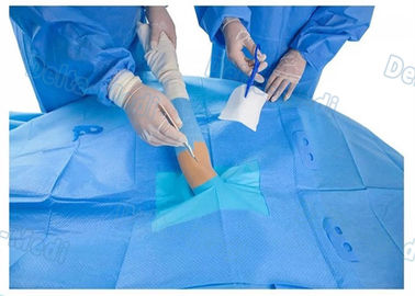 O membro que superior personalizado cirúrgico estéril drapeja, sala de operações drapeja com filme da incisão